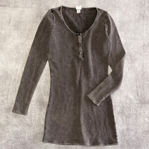 Victorias Secret Comfy Henley Mini Dress